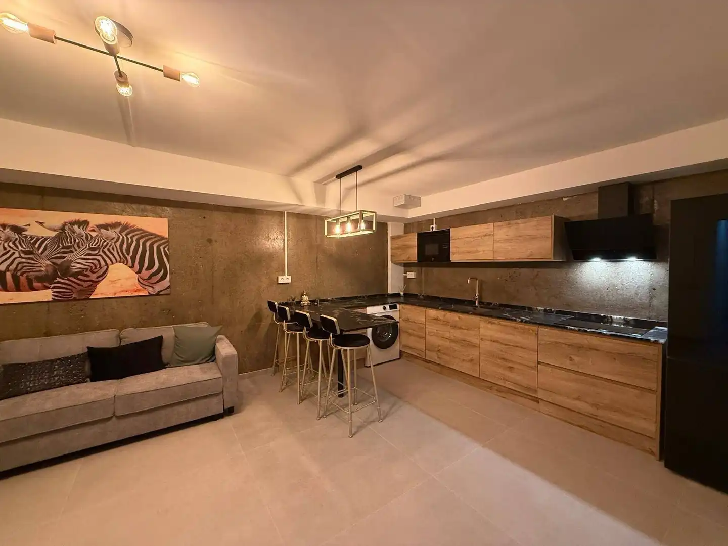 Cocina de Loft de alquiler en San Bartolomé de Tirajana con Aire acondicionado