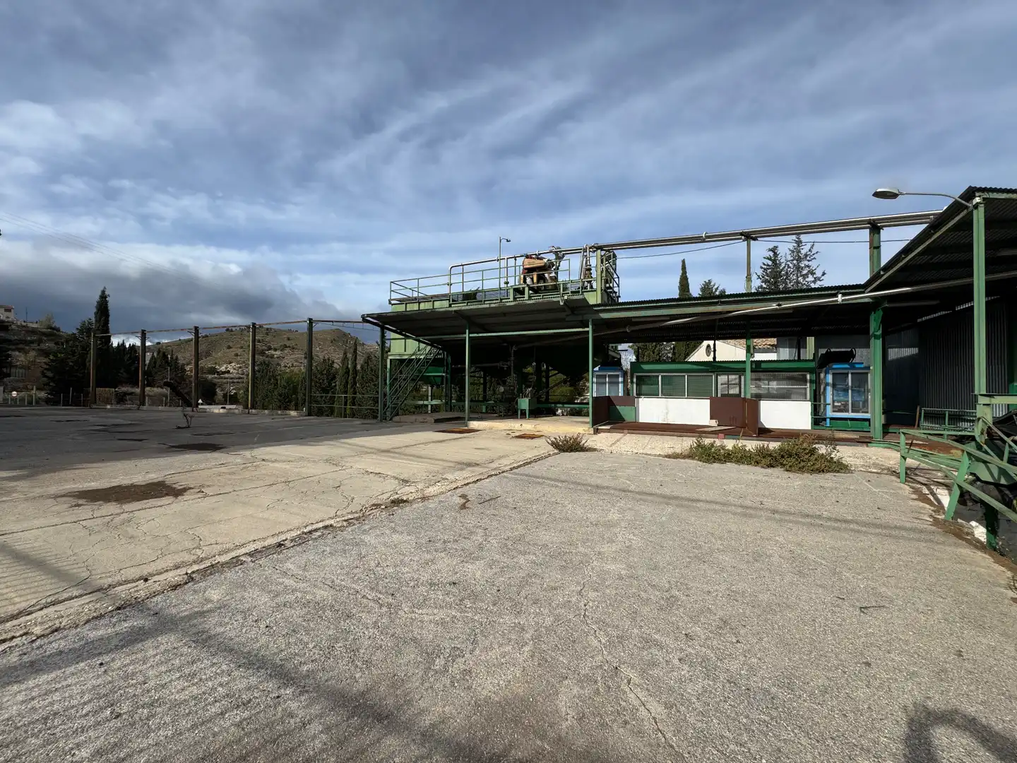 Vista exterior de Nave industrial en venta en Cehegín con Calefacción y Alarma