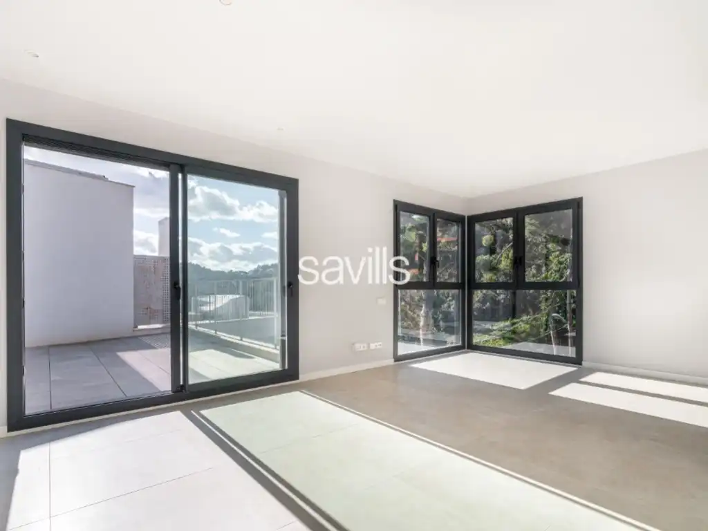 Sala de estar de Casa o chalet de alquiler en Barcelona con Aire acondicionado, Jardín privado y Terraza