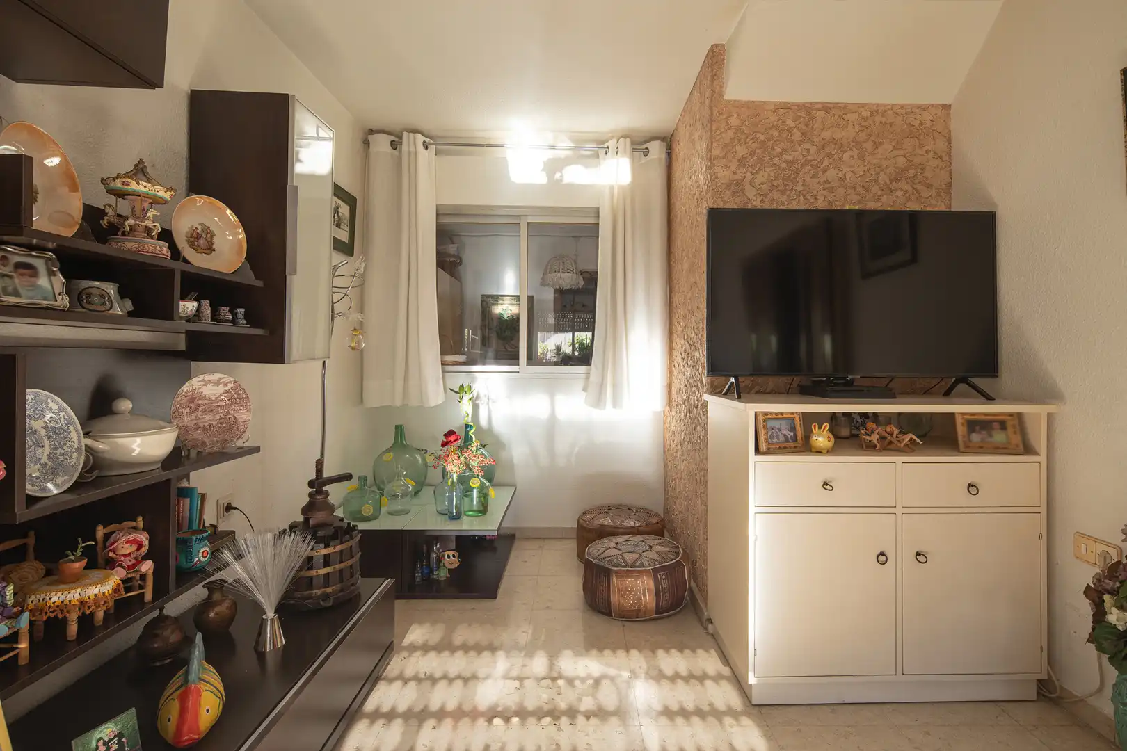 Sala de estar de Casa adosada en venta en Huétor Vega con Aire acondicionado, Terraza y Amueblado
