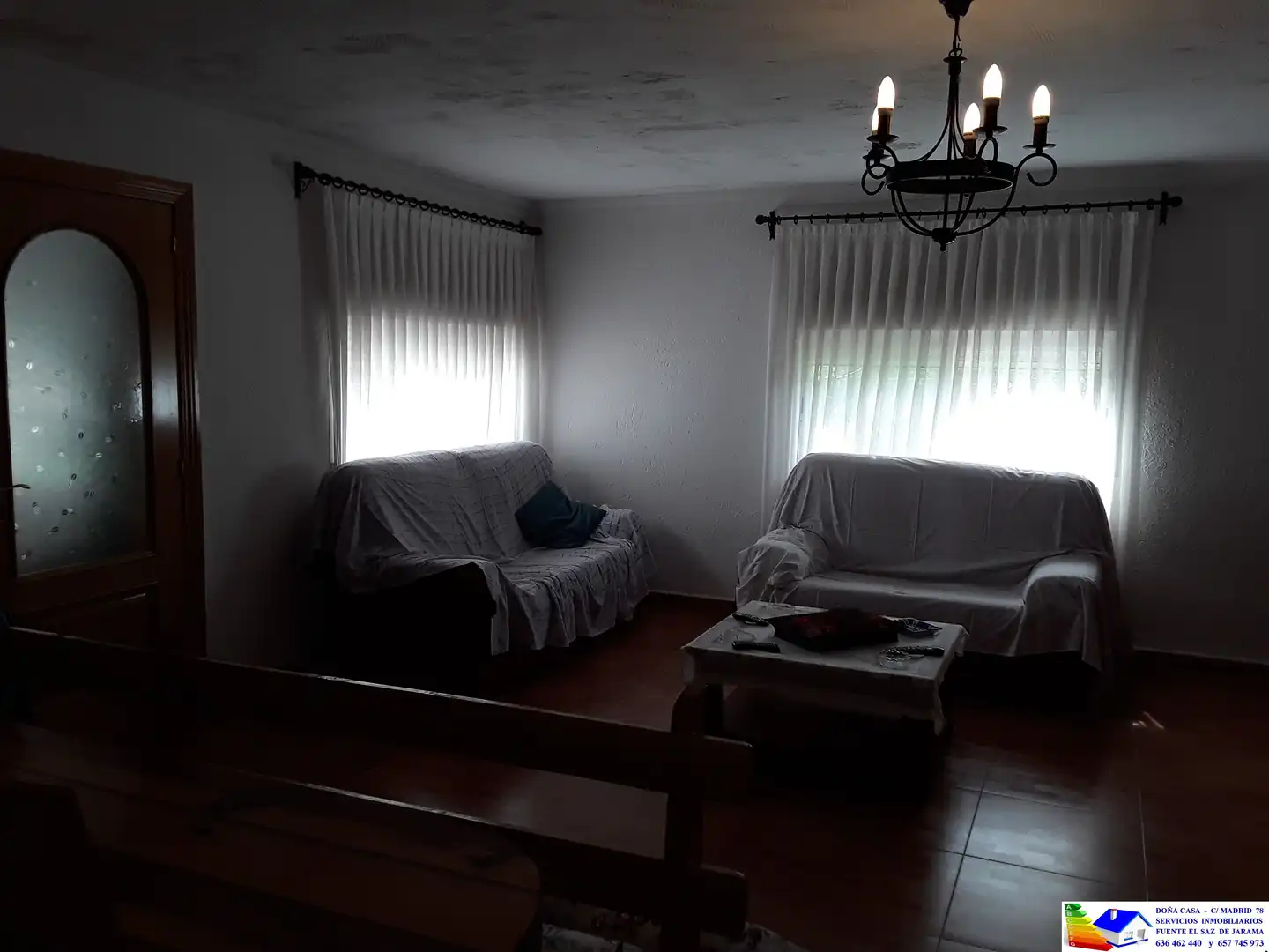 Sala de estar de Casa o chalet en venta en Fuente El Saz de Jarama con Aire acondicionado, Calefacción y Jardín privado