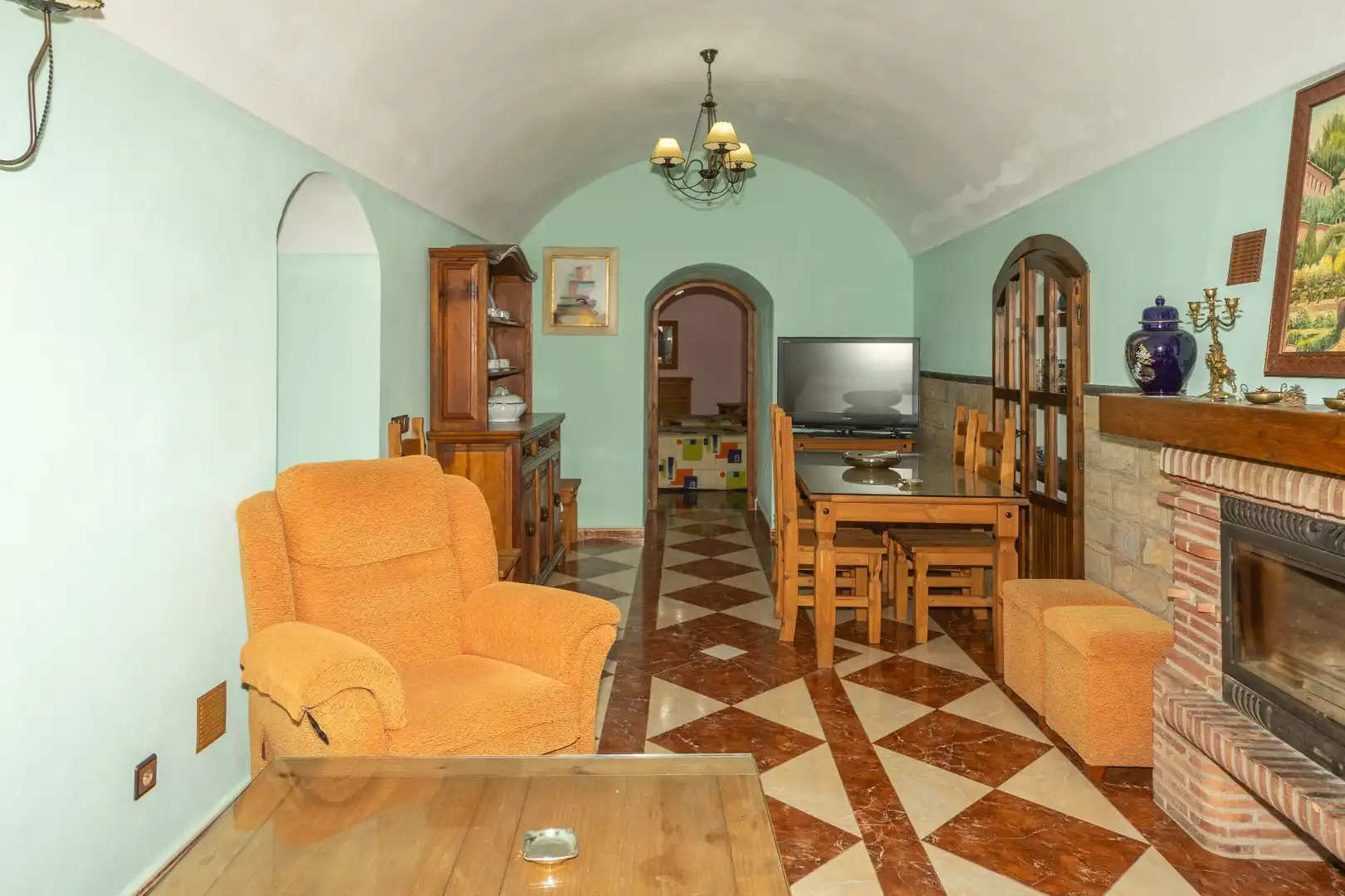 Living room of Country homes for sale in Guadix  with Terrace, Storage room and Furnished