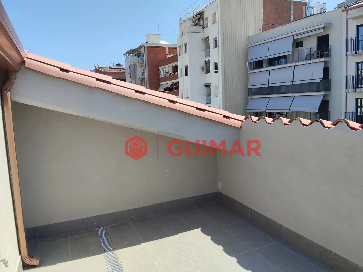 Terrasse von Wohnung zum Verkauf in Sant Joan Despí mit Klimaanlage, Heizung und Privatgarten