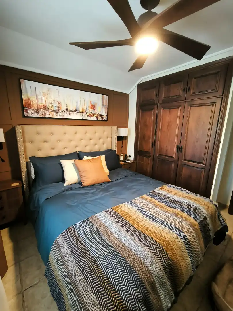 Schlafzimmer von Haus oder Chalet zum Verkauf in San Roque mit Klimaanlage, Terrasse und Schwimmbad
