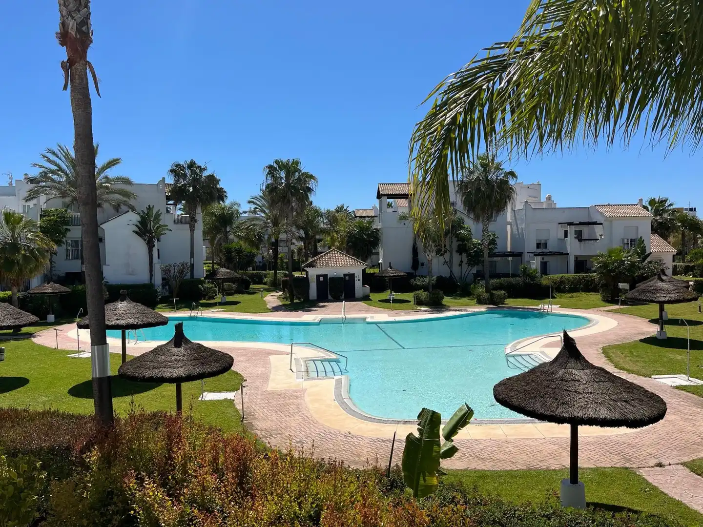 Apartment mit Pool zur Miete in Calle Mozart 2