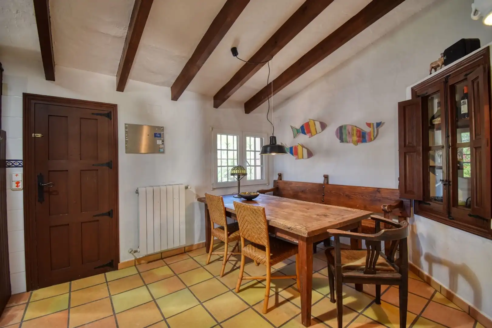 Dining room of Houses for sale in Dénia  with Air Conditioner, Heating and Terrace