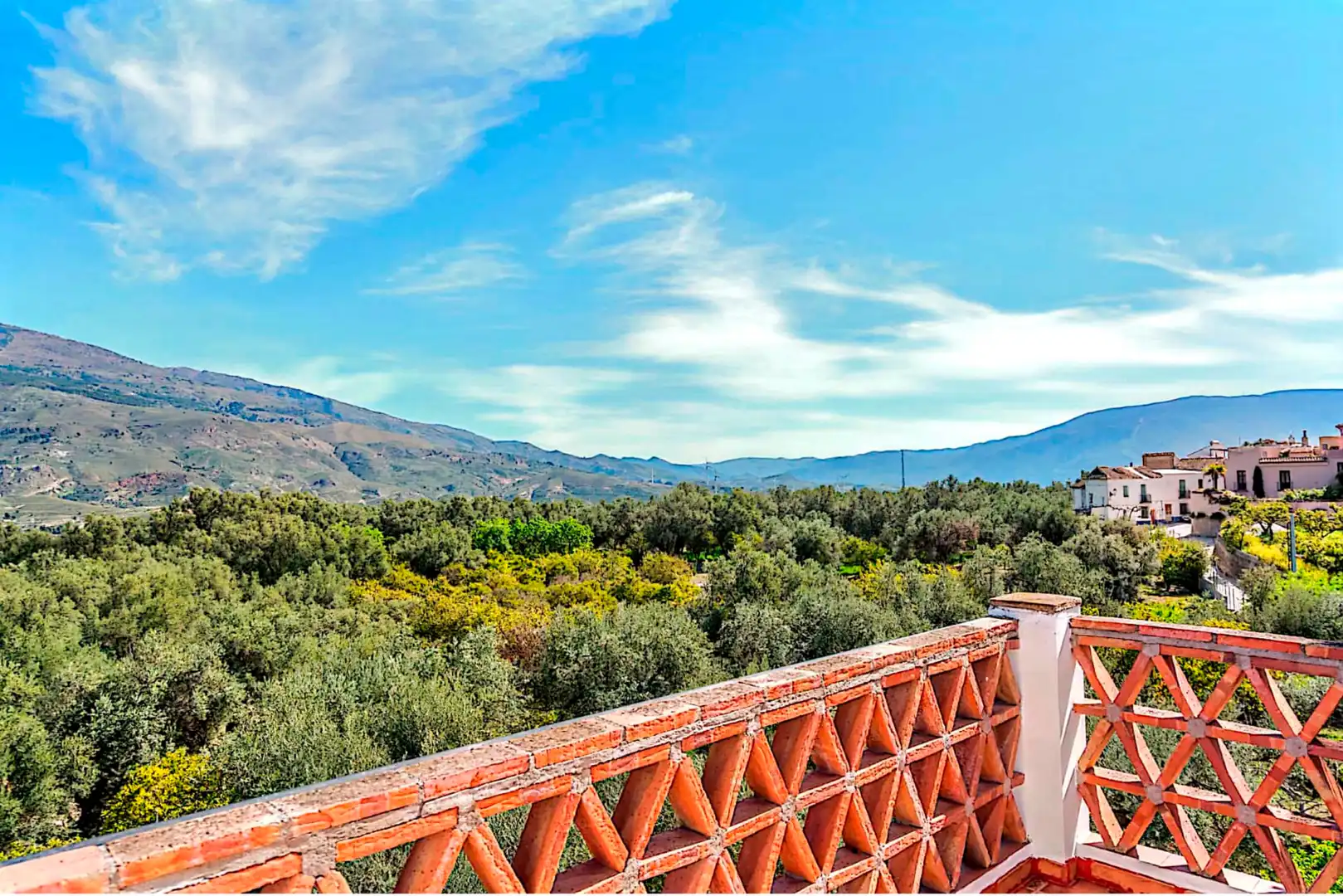 Terraza de Finca rústica en venta en El Pinar con Terraza, Piscina y Amueblado