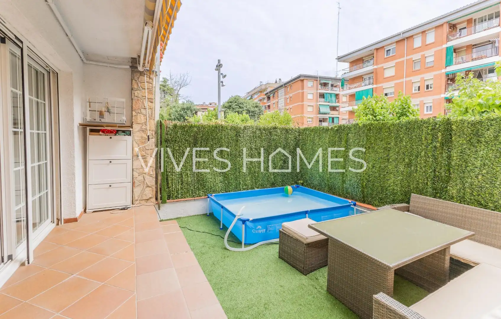 Terrassa de Casa adosada en venda en Arenys de Mar amb Calefacció, Jardí privat i Terrassa