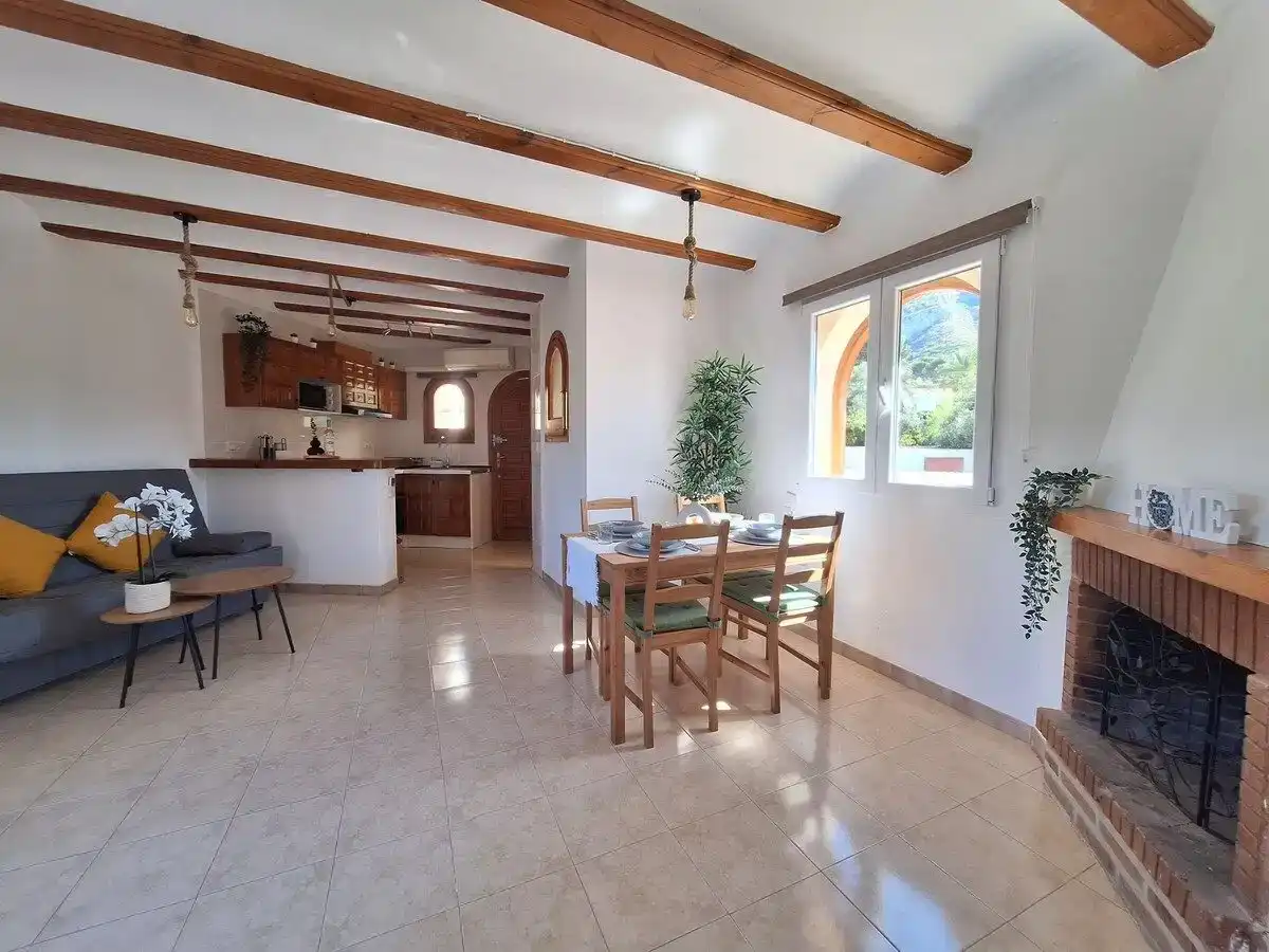 Esszimmer von Wohnung zur Miete in Dénia mit Klimaanlage, Schwimmbad und Möbliert