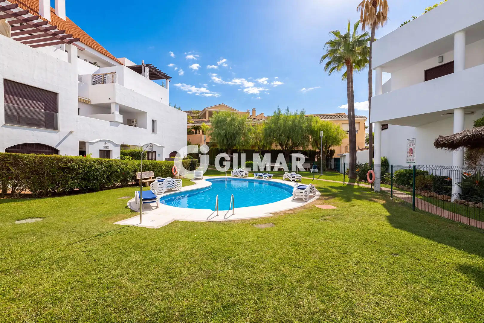Jardí de Apartament en venda en Nueva Andalucía