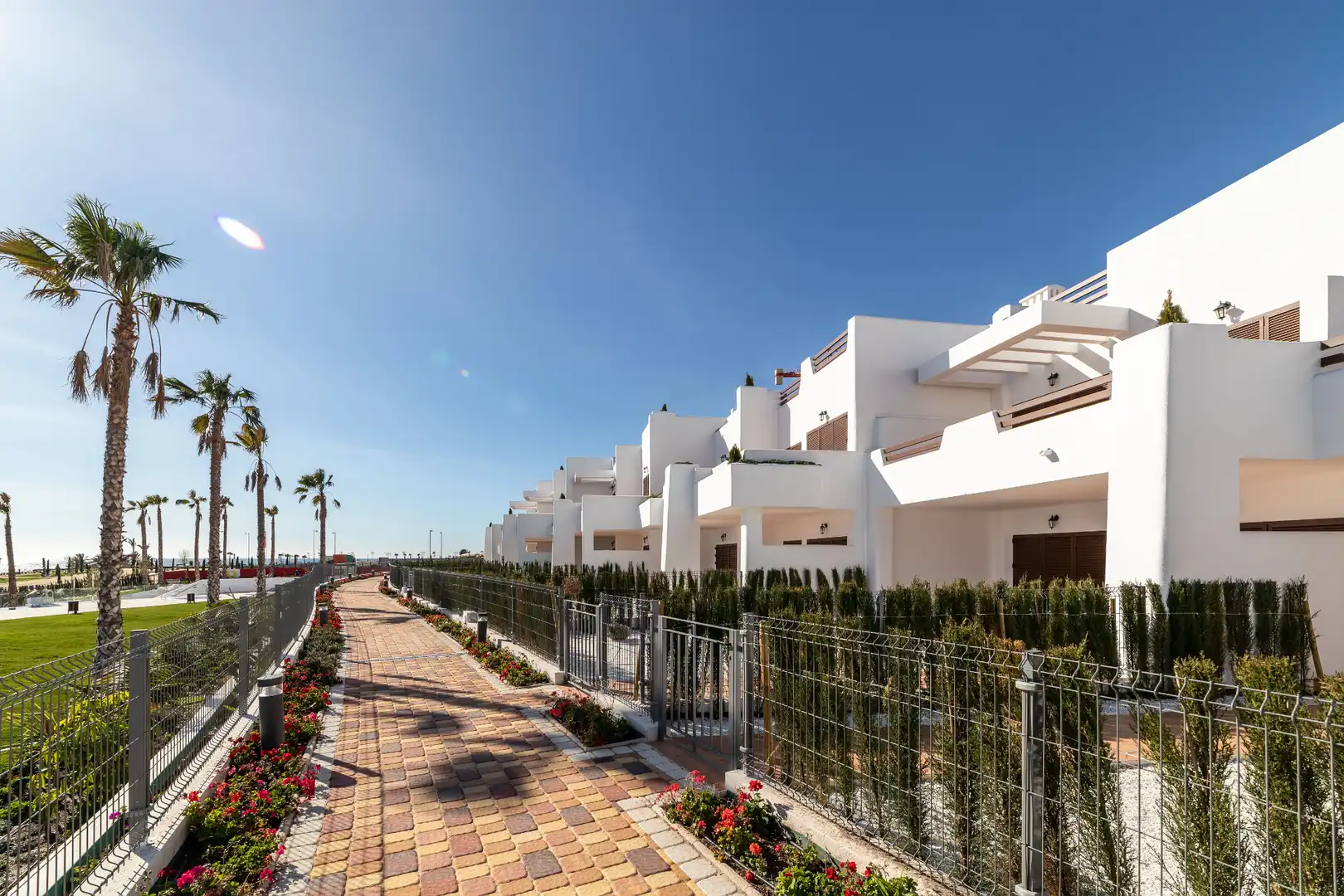 Mini appartamento di nuova costruzione con terrazza in vendita a San Juan de los Terreros, imagen 4