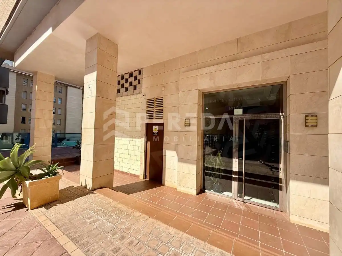 Exterior view of Flat for sale in Roquetas de Mar  with Private garden, Terrace and Community pool