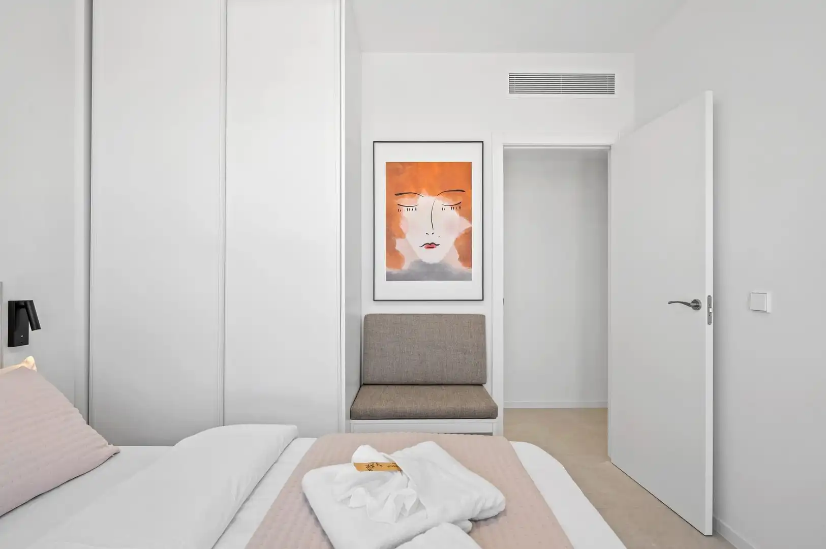 Habitación de Apartamento en venta en Los Alcázares con Aire acondicionado, Calefacción y Terraza