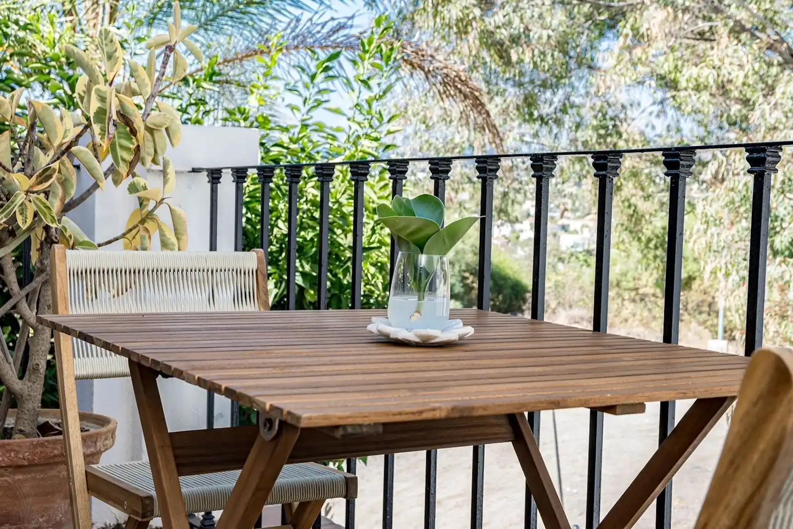 Terraza de Ático en venta en Marbella con Aire acondicionado, Amueblado y Piscina comunitaria