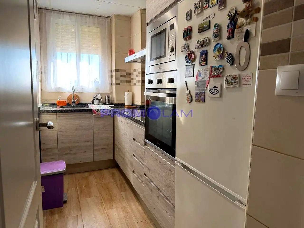 Cocina de Piso en venta en San Juan de Aznalfarache con Aire acondicionado y Terraza