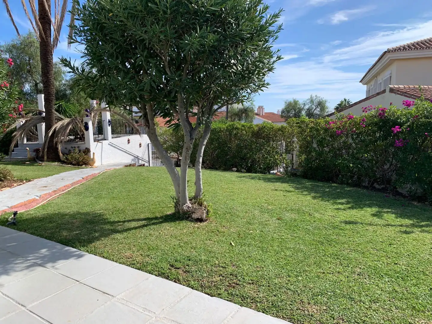 Jardín de Casa o chalet en venta en Mijas con Aire acondicionado, Jardín privado y Trastero