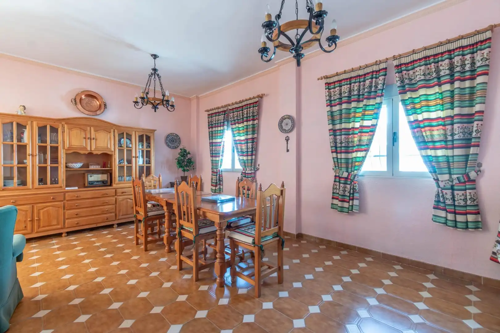 Dining room of Detached homes for sale in Jun  with Terrace, Furnished and Alarm