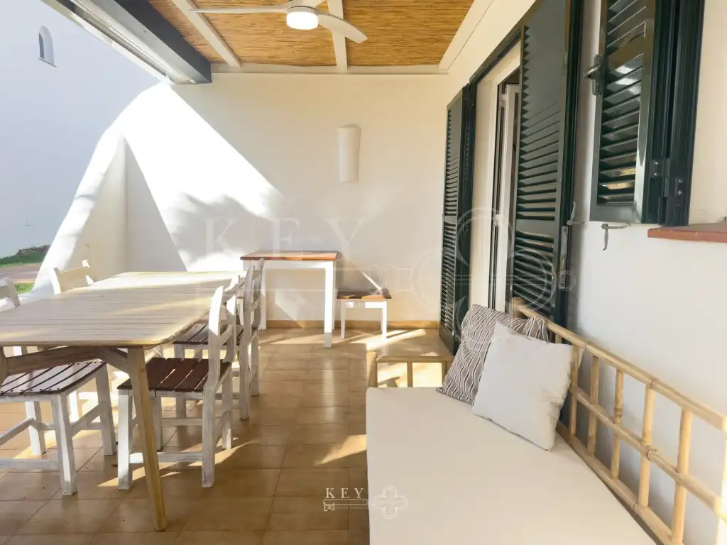 Terrassa de Apartament en venda en Ciutadella de Menorca amb Aire condicionat, Jardí privat i Piscina
