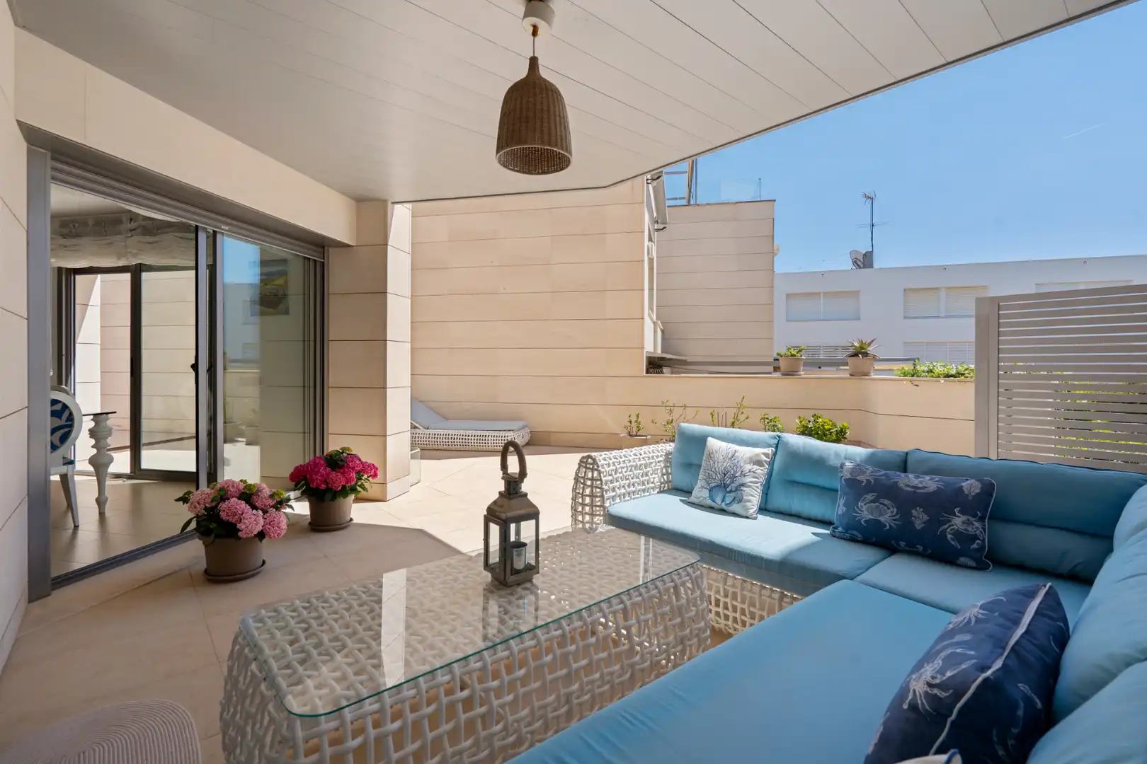 Terraza de Casa adosada en venta en Torredembarra con Aire acondicionado, Calefacción y Parquet