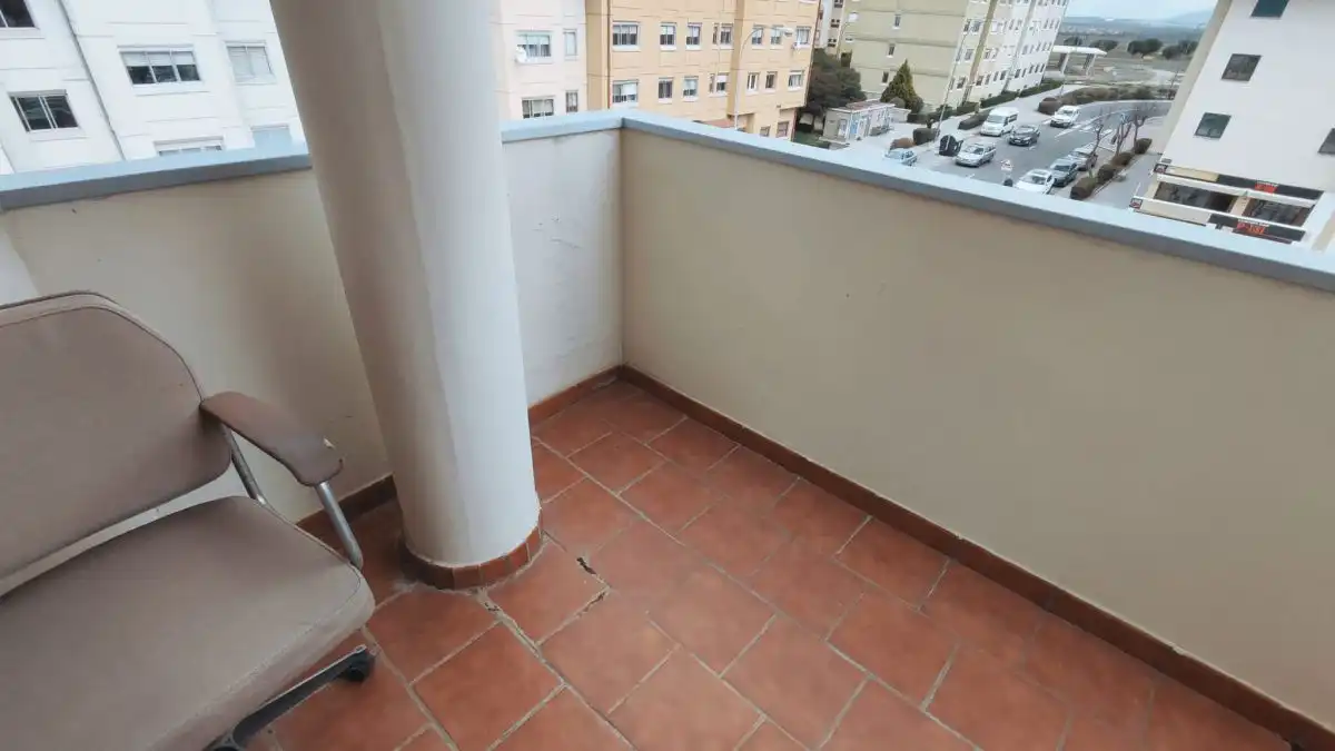 Balcony of Flat for sale in Segovia  with Heating, Parquet flooring and Terrace