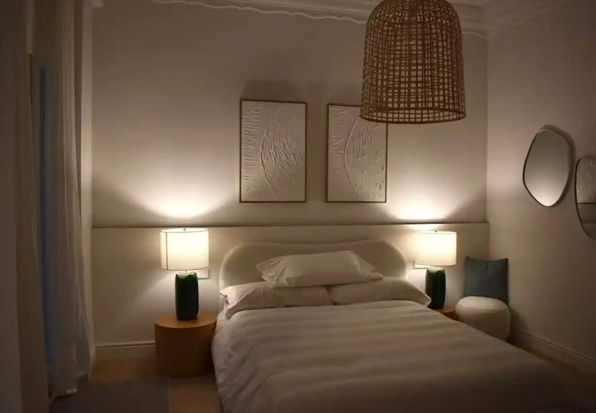 Dormitori de Apartament de lloguer en Valencia amb Aire condicionat, Calefacció i Parquet