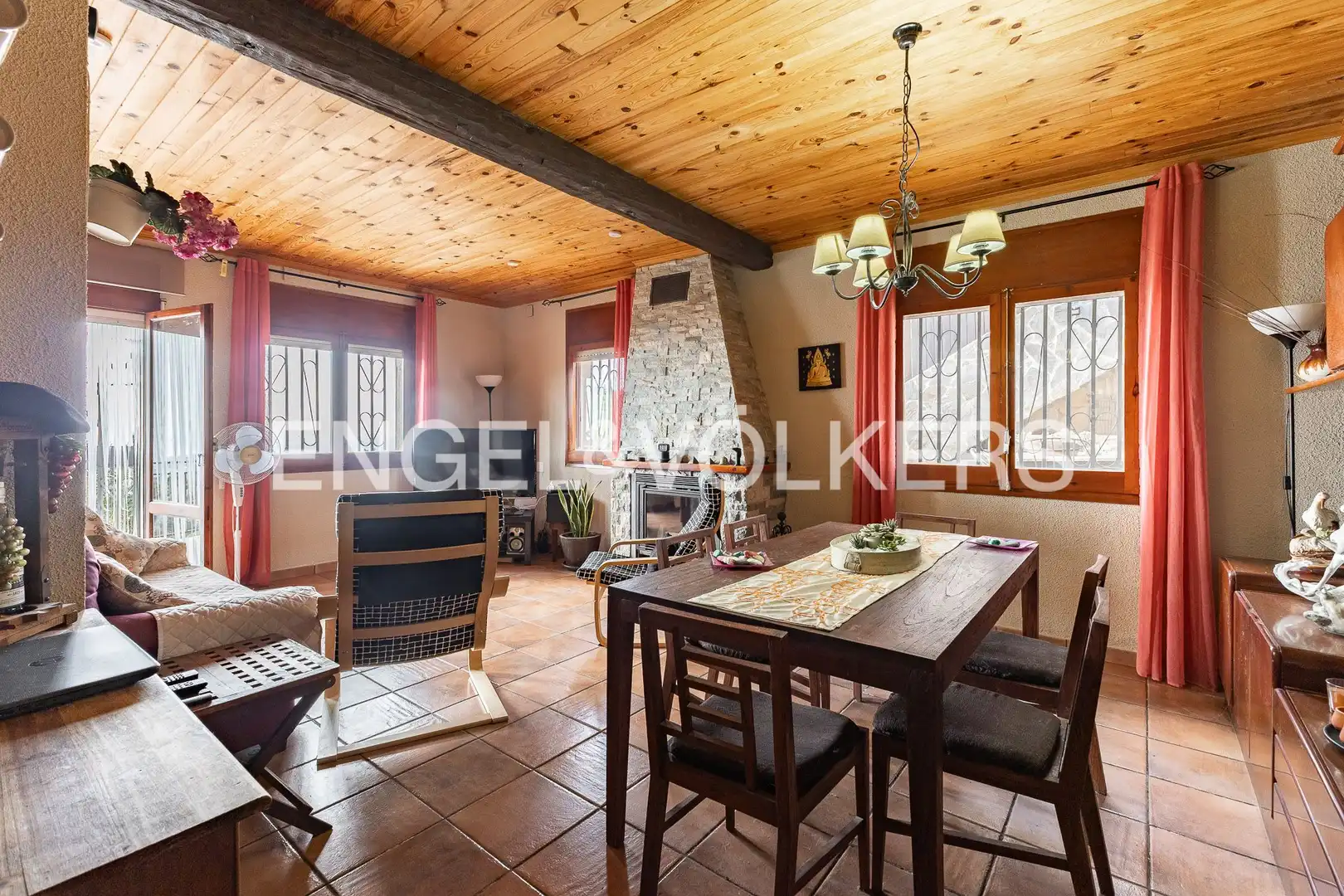 Dining room of Houses for sale in Pineda de Mar  with Heating, Private garden and Terrace