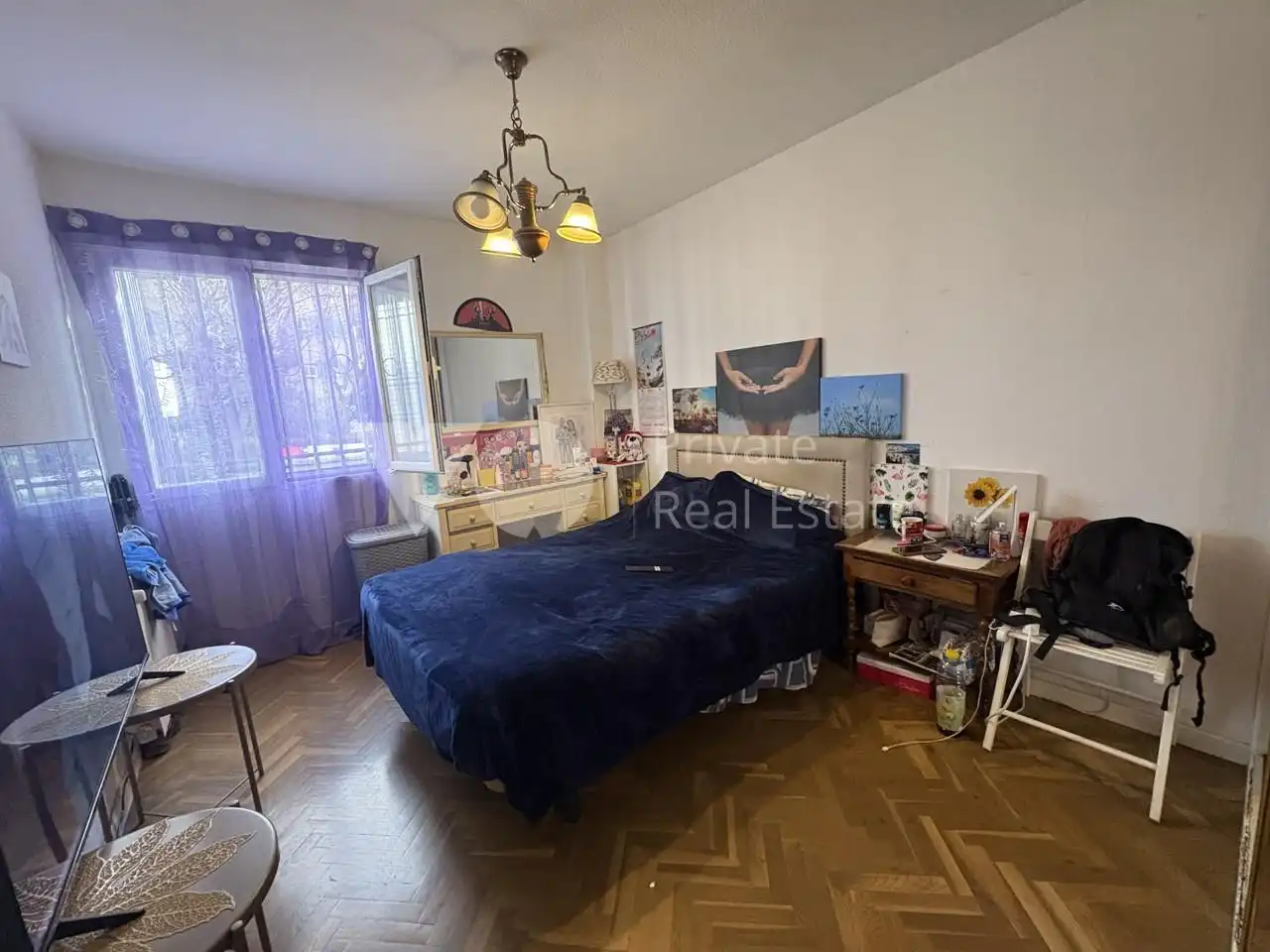 Bedroom of Ground floor for sale in Madrid  with Air Conditioner, Heating and Parquet flooring