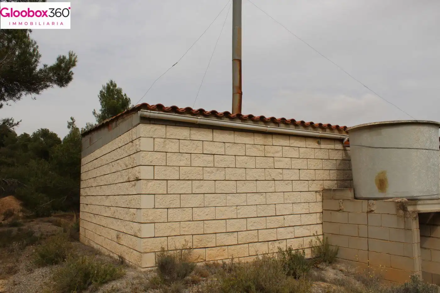 Exterior view of Country homes for sale in Blancafort  with Alarm