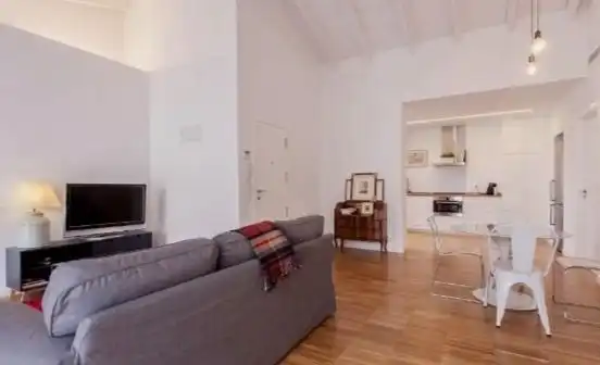 Wohnzimmer von Dachboden zur Miete in Alicante / Alacant mit Klimaanlage, Heizung und Möbliert