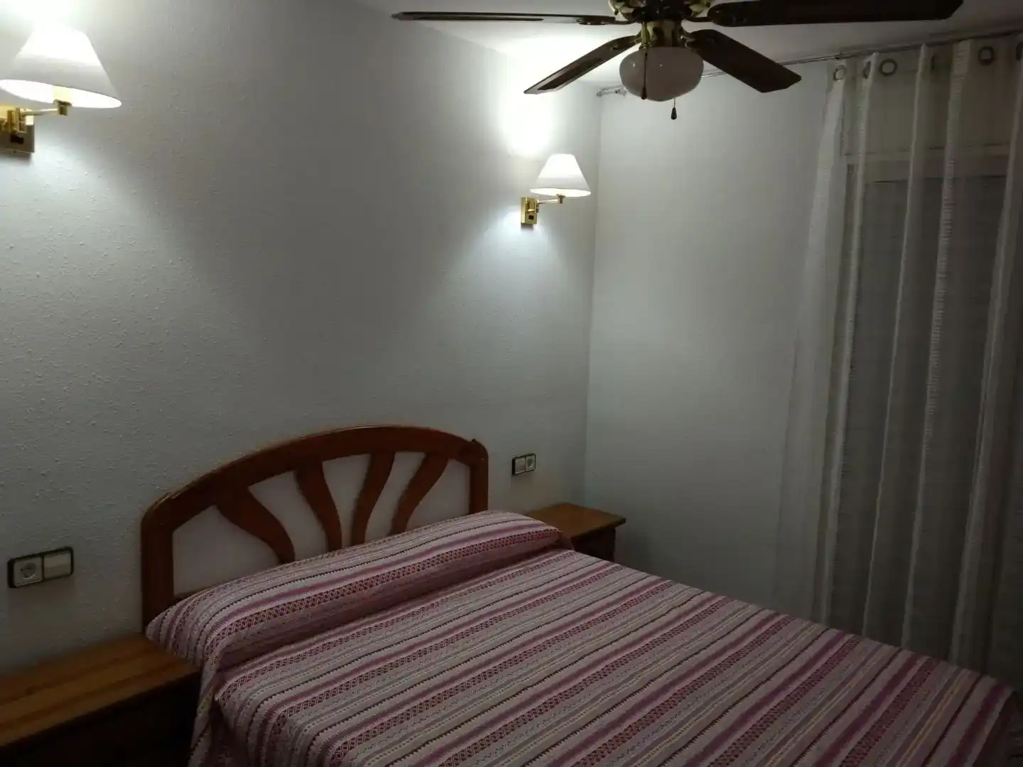 Schlafzimmer von Wohnung zur Miete in Torredembarra mit Schwimmbad, Möbliert und Balkon