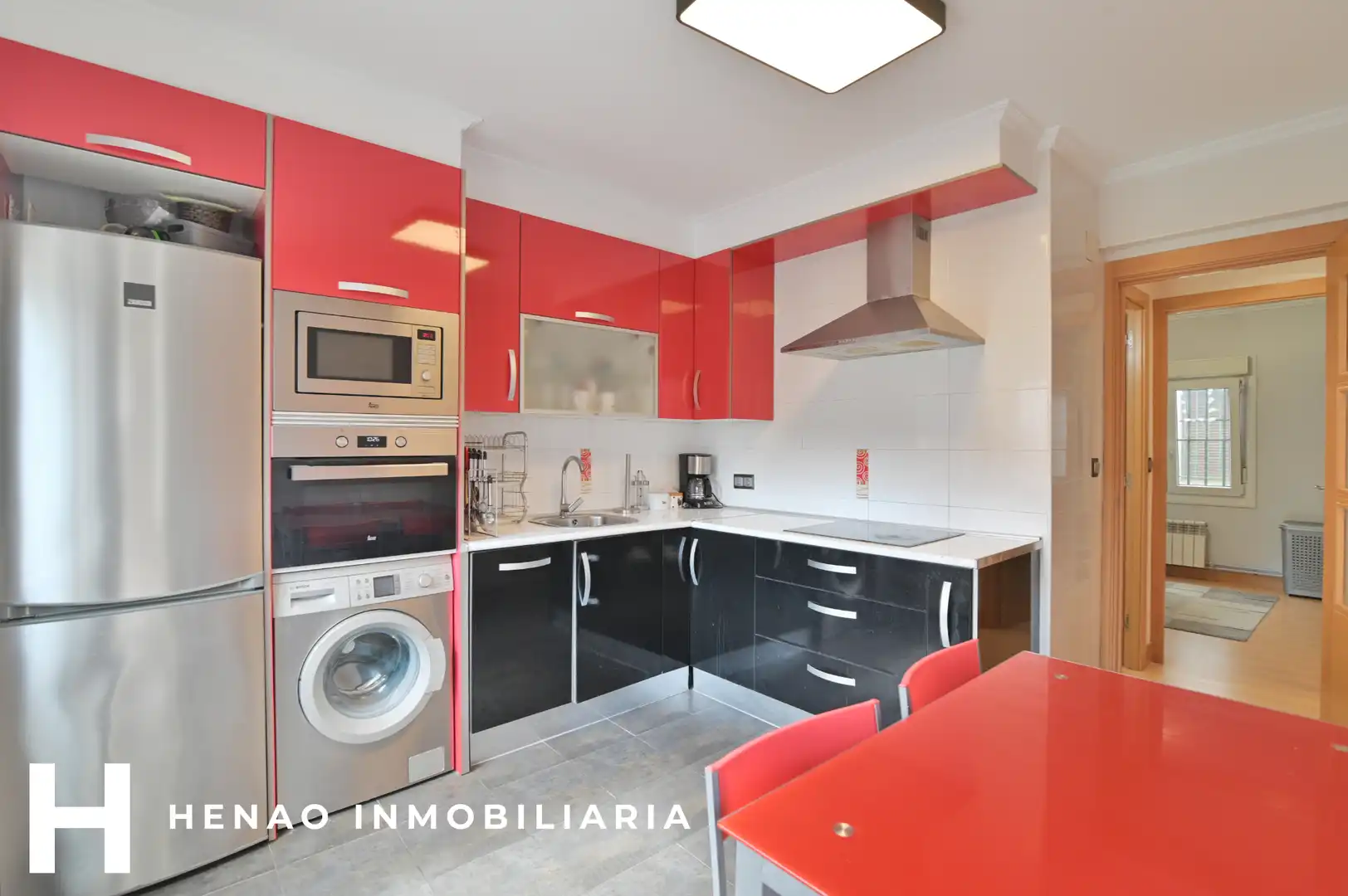 Cuina de Pis en venda en Alonsotegi amb Calefacció, Terrassa i Moblat