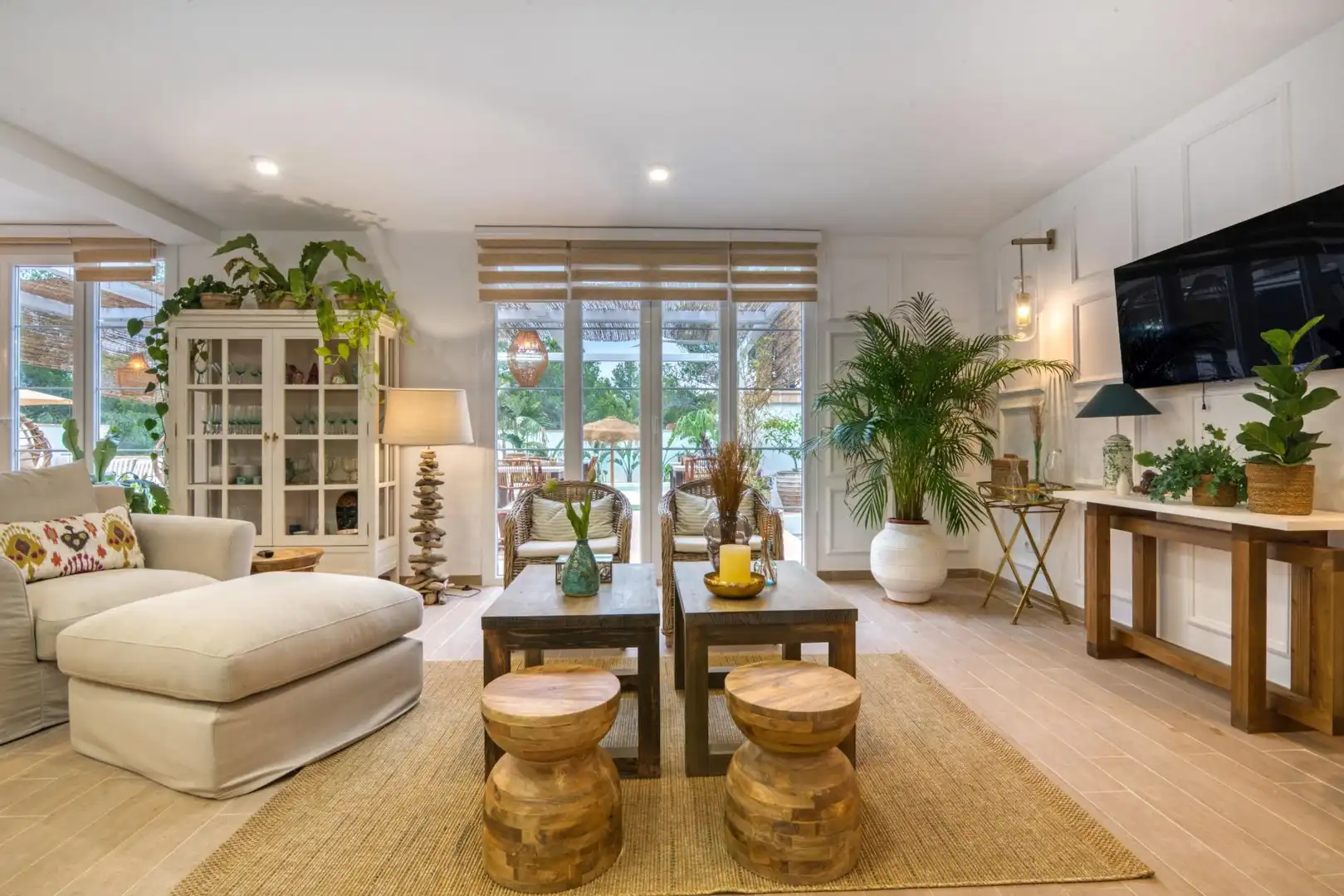 Sala d'estar de Casa o xalet en venda en L'Ametlla de Mar  amb Aire condicionat, Calefacció i Jardí privat