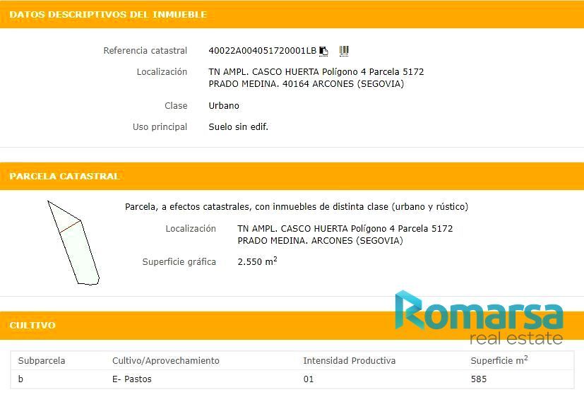 Residencial en venta en POLIGONO 4, Arcones