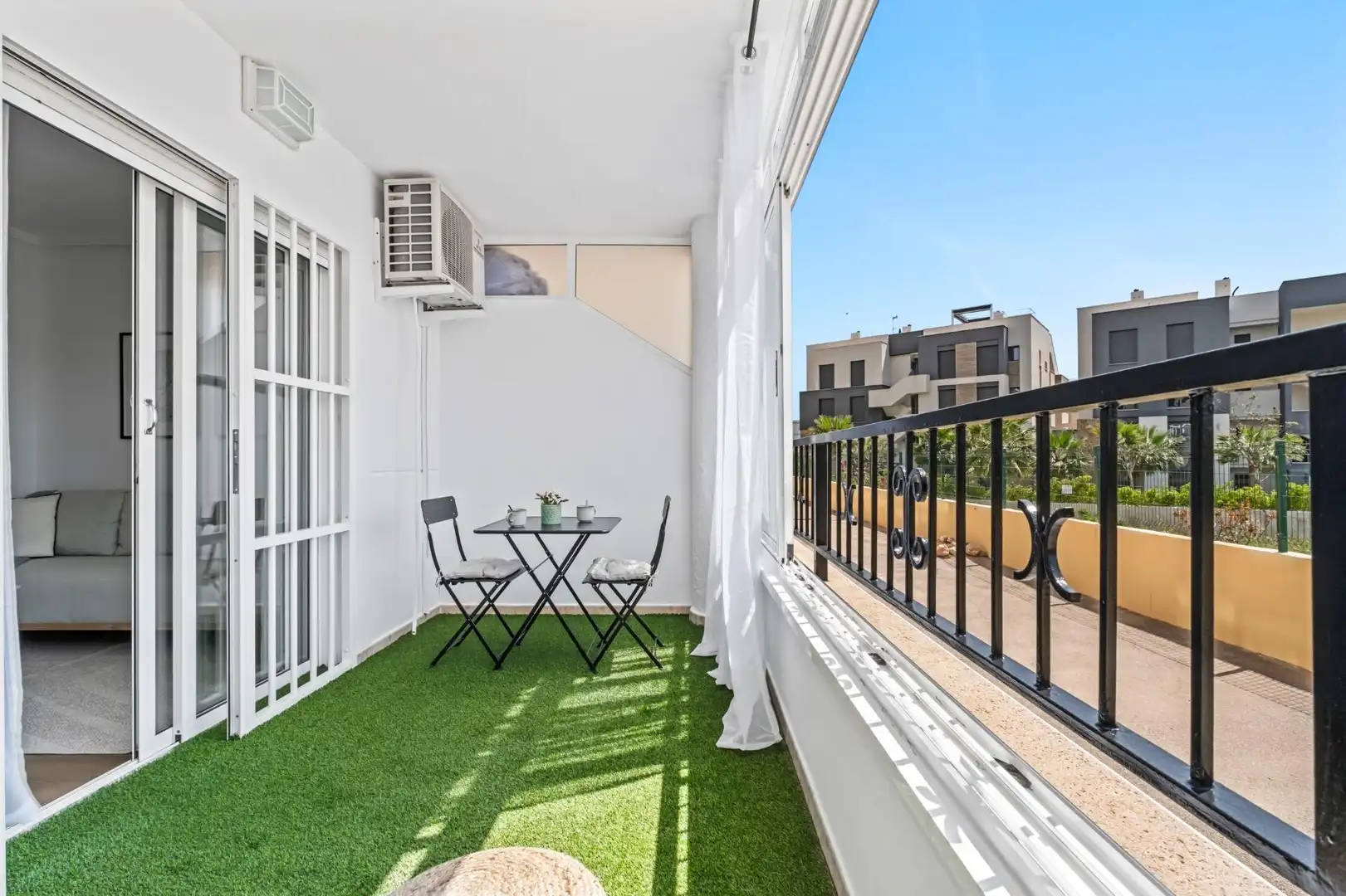 Terrasse von Erdgeschoss zum Verkauf in Orihuela mit Klimaanlage, Heizung und Terrasse