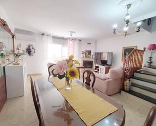 Dining room of Single-family semi-detached for sale in Roquetas de Mar  with Air Conditioner, Heating and Terrace