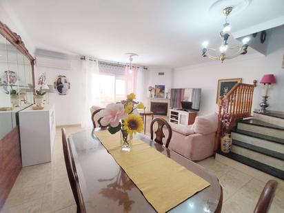 Dining room of Single-family semi-detached for sale in Roquetas de Mar  with Air Conditioner and Terrace