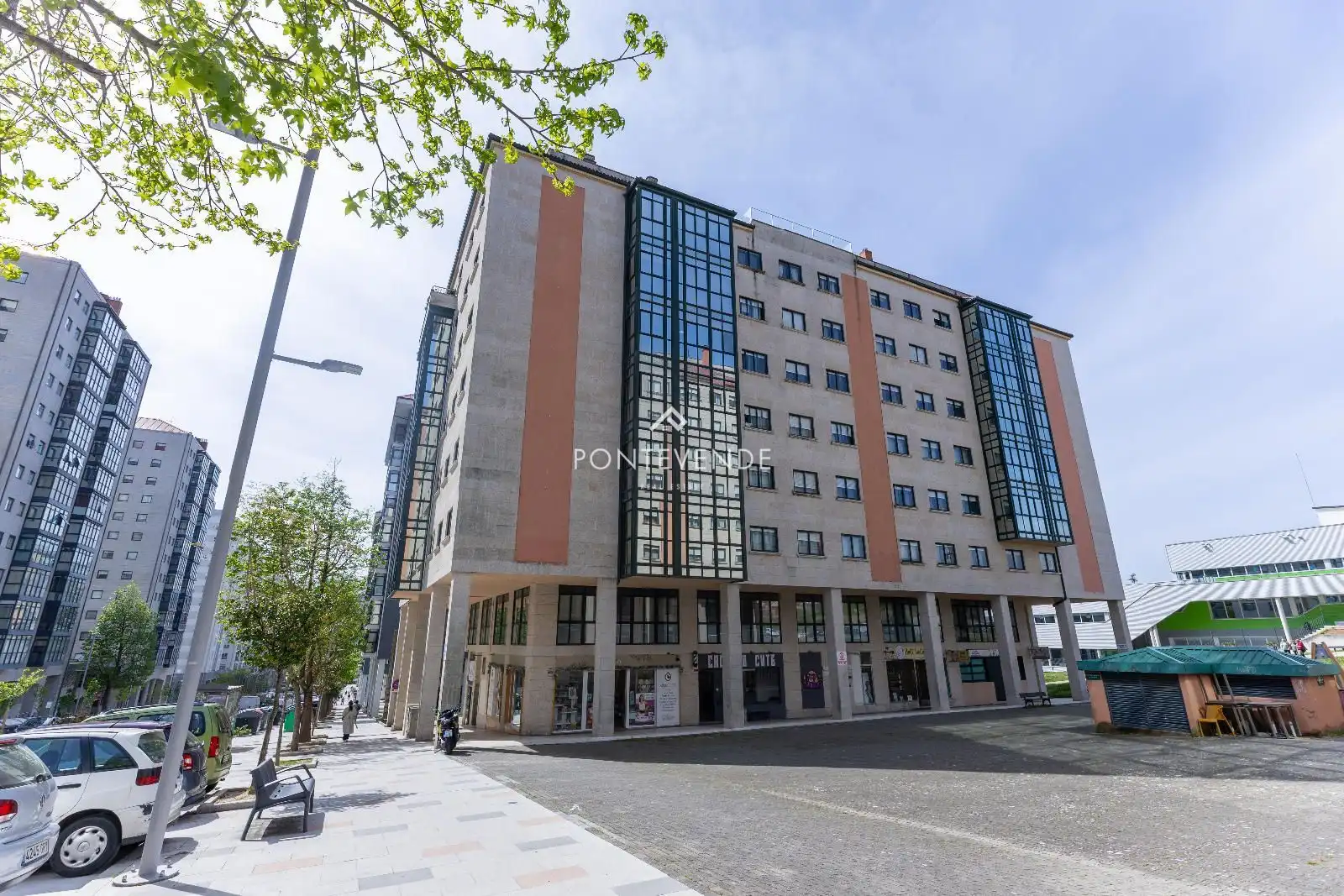 Vista exterior de Piso en venta en Vigo  con Calefacción, Trastero y Amueblado