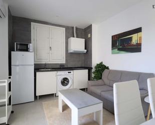 Living room of Apartment to rent in  Madrid Capital  with Air Conditioner, Heating and Furnished