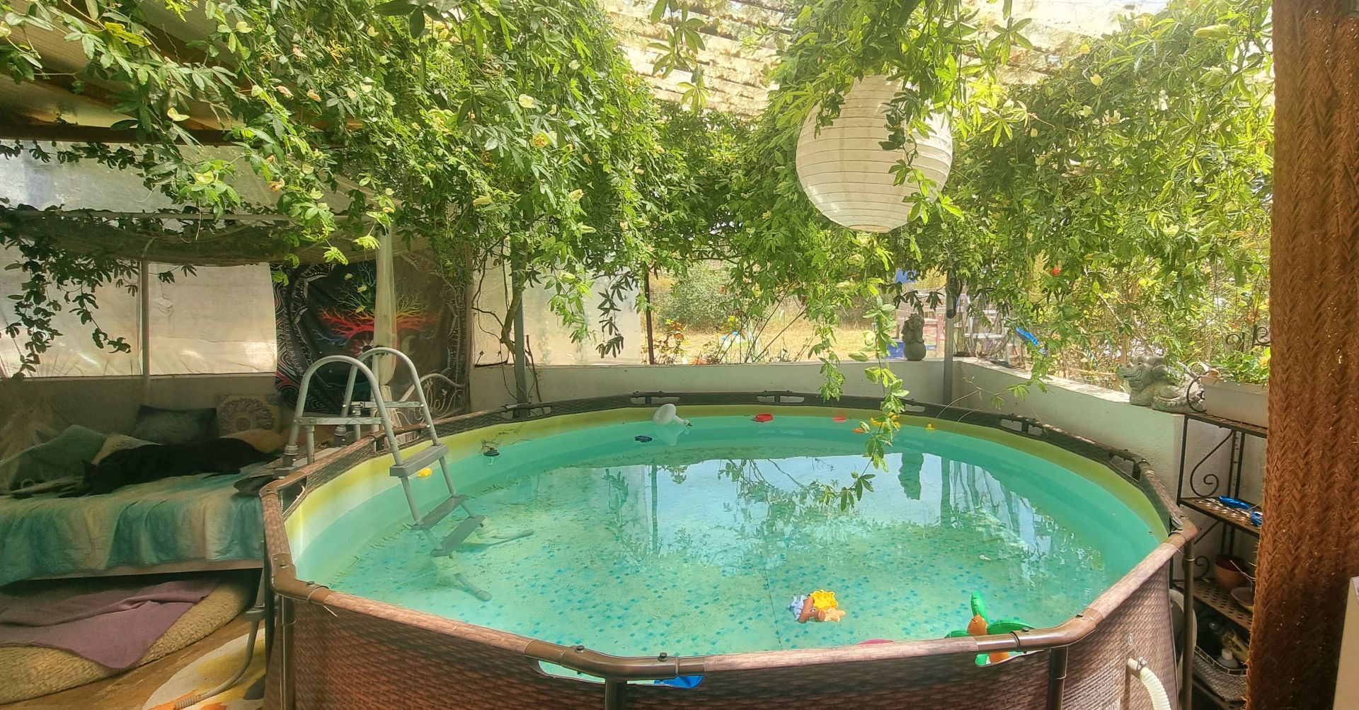 Piscina de Finca rústica en venda en Vinaròs amb Aire condicionat, Jardí privat i Terrassa