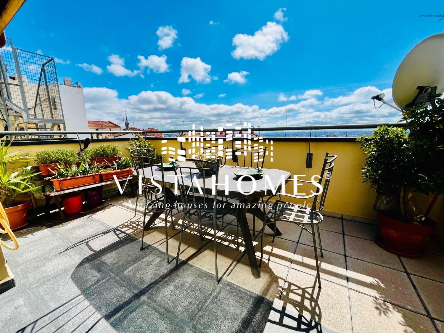 Terrace of Duplex for sale in  Madrid Capital  with Heating, Terrace and Storage room
