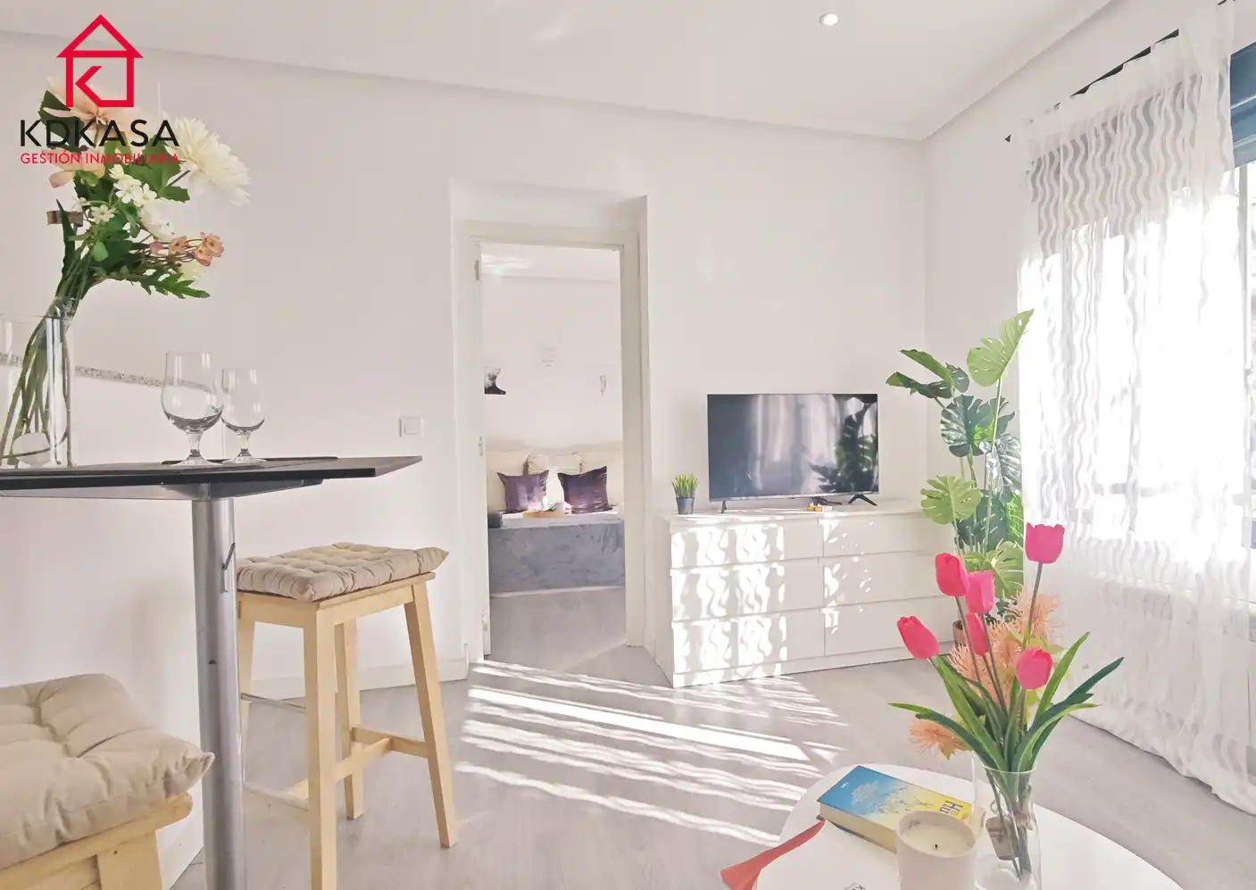 Sala de estar de Piso en venta en Madrid con Calefacción, Horno y Lavadora