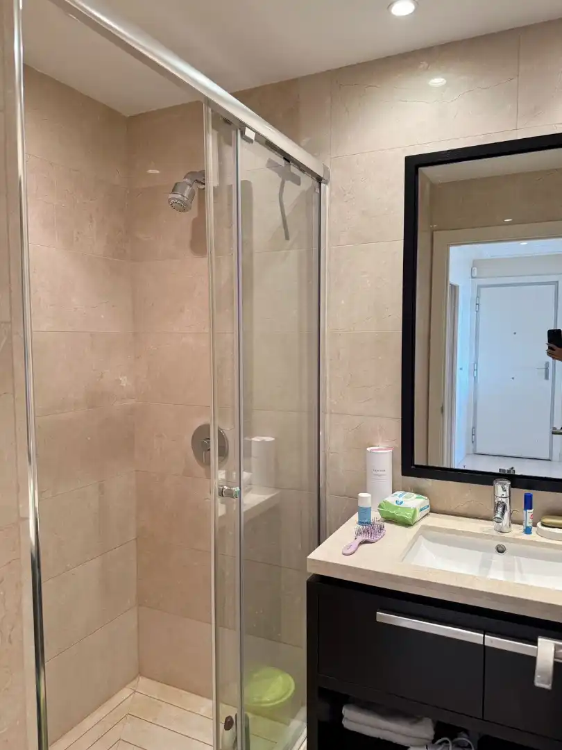 Bathroom of Flat for rent in Benahavís  with Air Conditioner, Storage room and Furnished