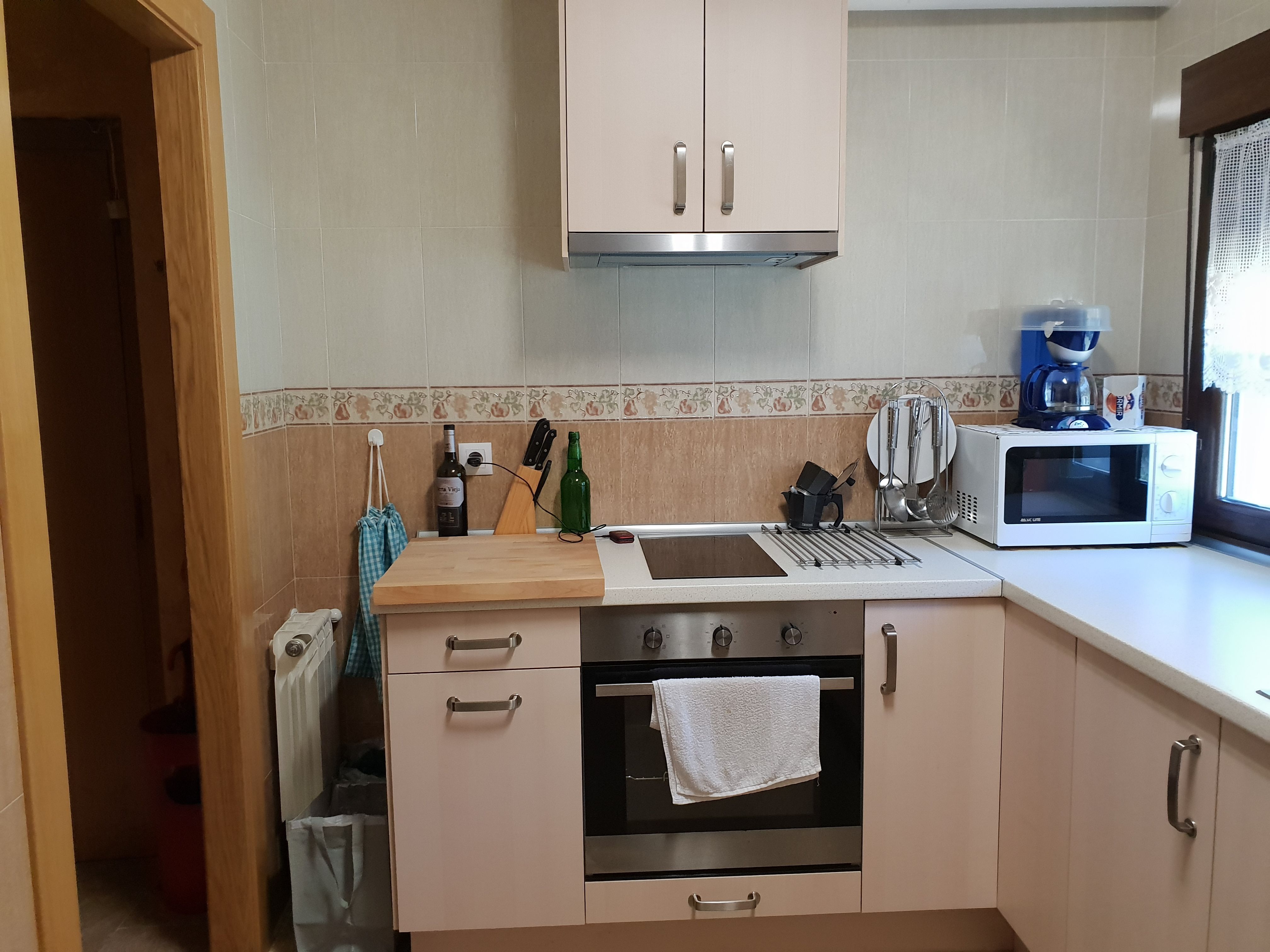 Kitchen of Flat for sale in Caso  with Storage room and Furnished