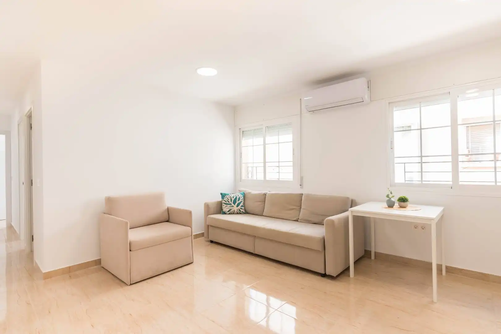 Sala de estar de Piso en venta en Murcia con Aire acondicionado, Calefacción y Trastero