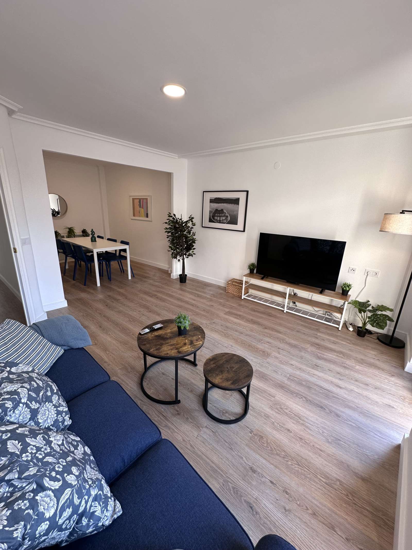 Sala d'estar de Apartament per a compartir en Alicante / Alacant amb Aire condicionat i Terrassa
