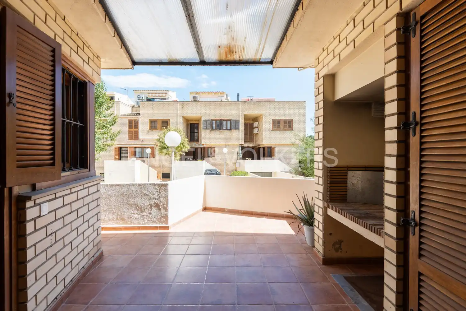 Terrassa de Casa o xalet de lloguer en Valencia amb Aire condicionat, Calefacció i Jardí privat