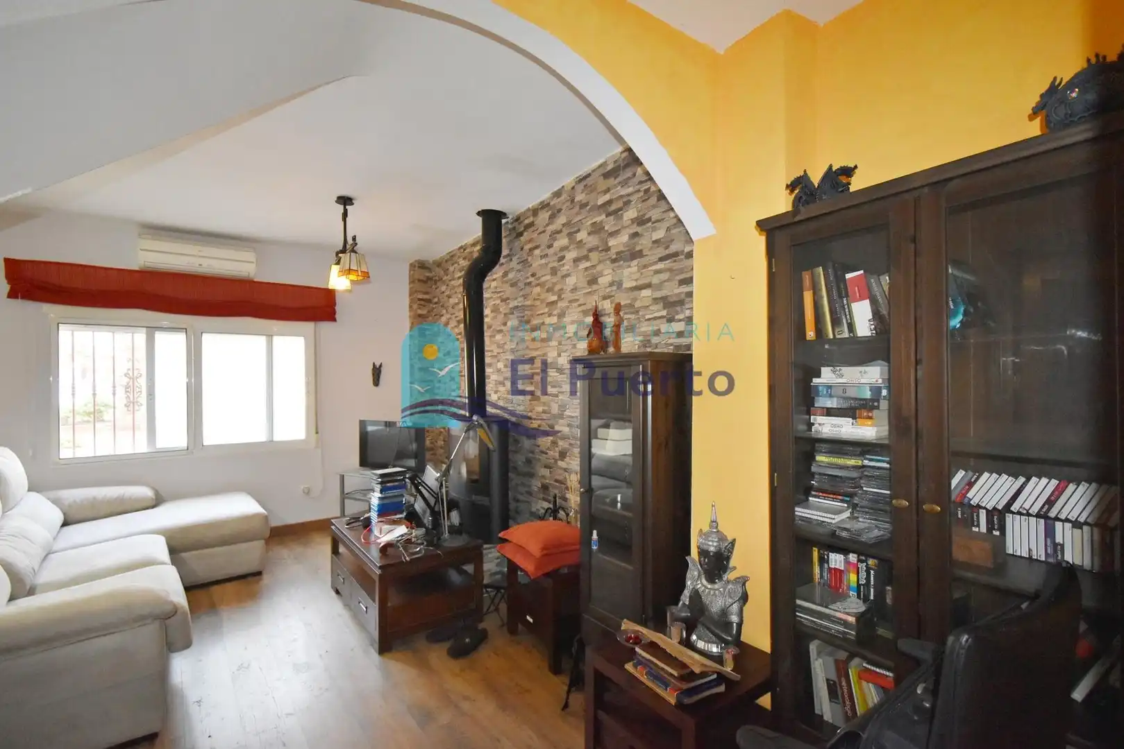 Sala de estar de Dúplex en venta en Mazarrón con Aire acondicionado, Calefacción y Amueblado