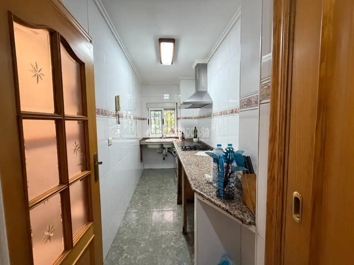 Cocina de Casa adosada en venta en Xirivella con Aire acondicionado