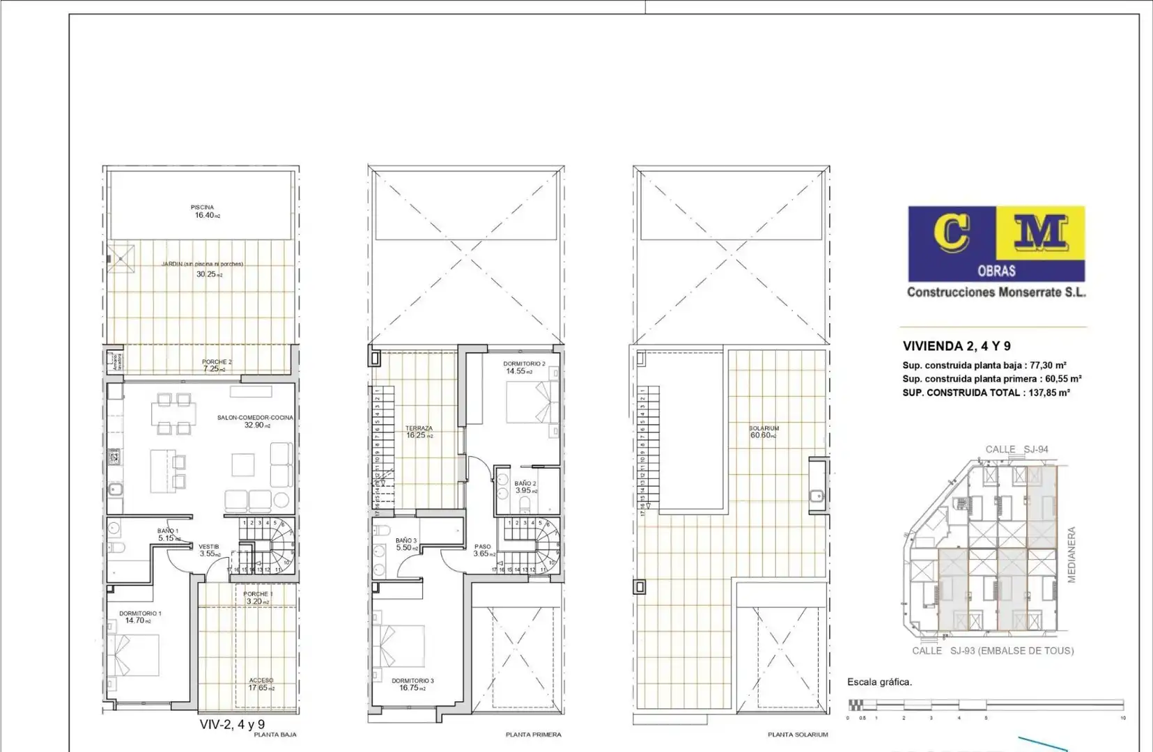Triplex avec piscine à vendre à Avenida Avenida Academia General del Aire N-332 1, imagen 13
