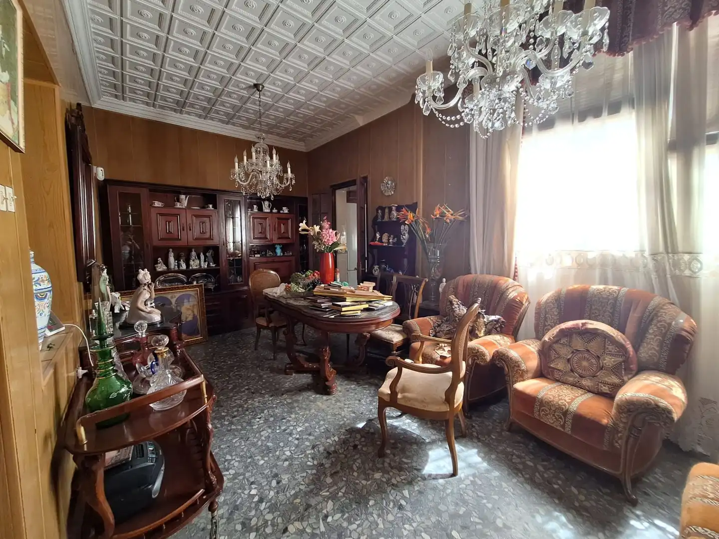Living room of Houses for sale in La Línea de la Concepción  with Terrace, Furnished and Alarm